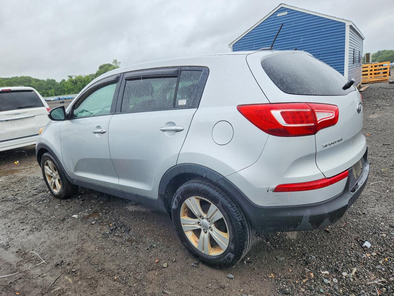 2012 Kia Sportage Lx Silver vin: KNDPB3A20C7271923