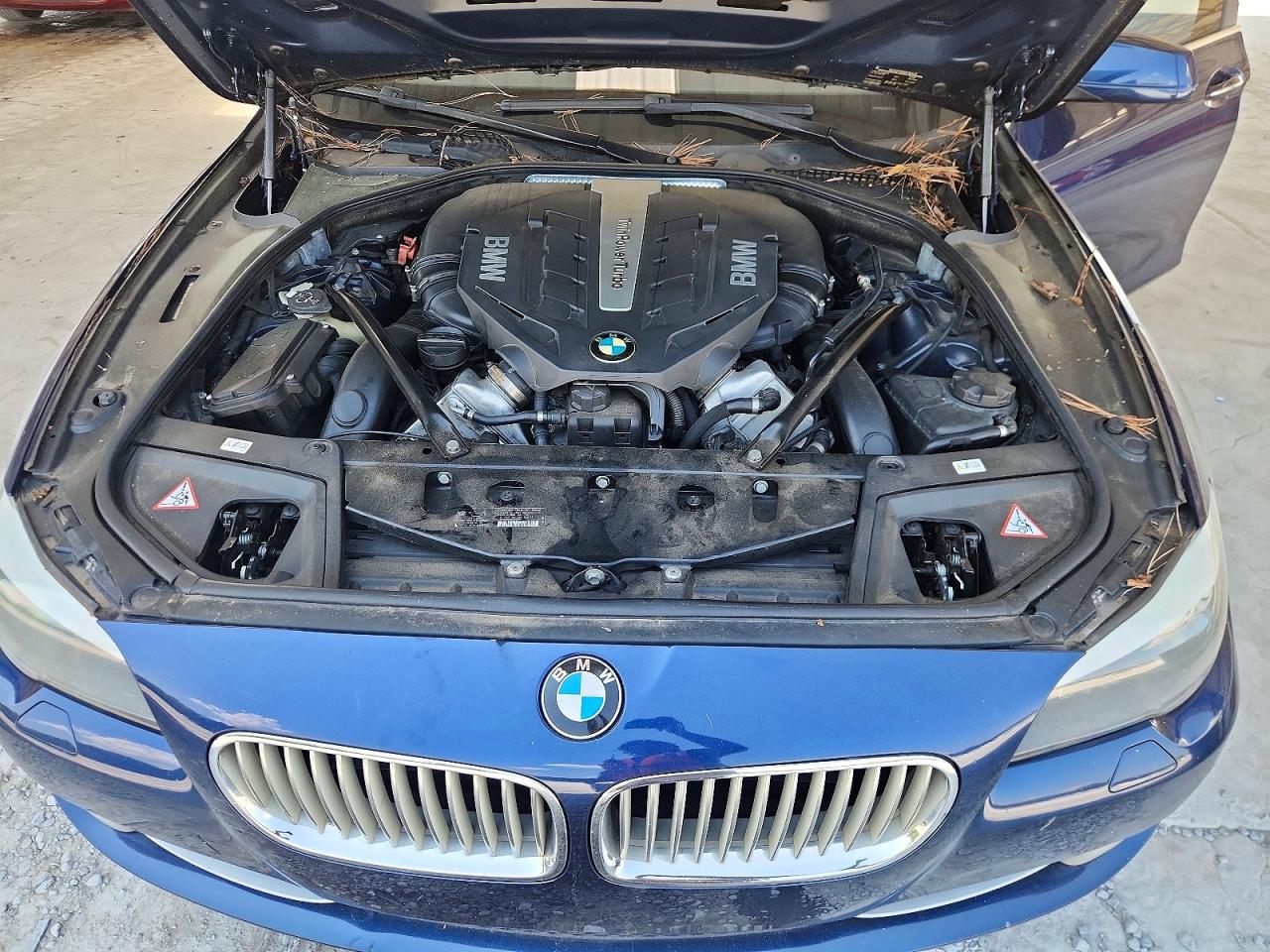 2013 Bmw 550 I Синий vin: WBAFR9C52DD226659