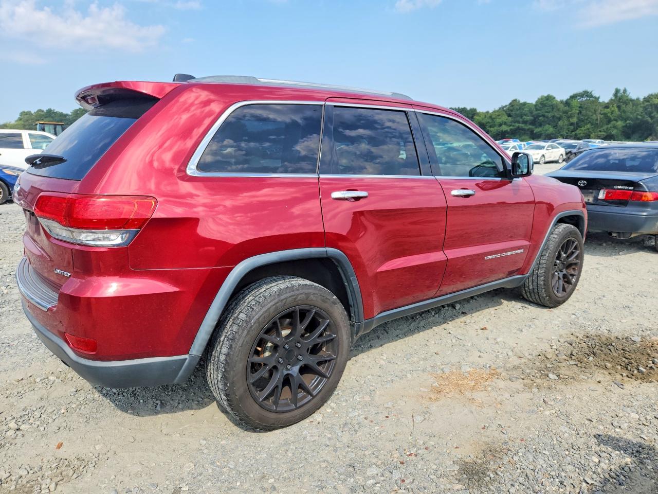 2014 Jeep Grand Cherokee Limited Red vin: 1C4RJEBM8EC326443