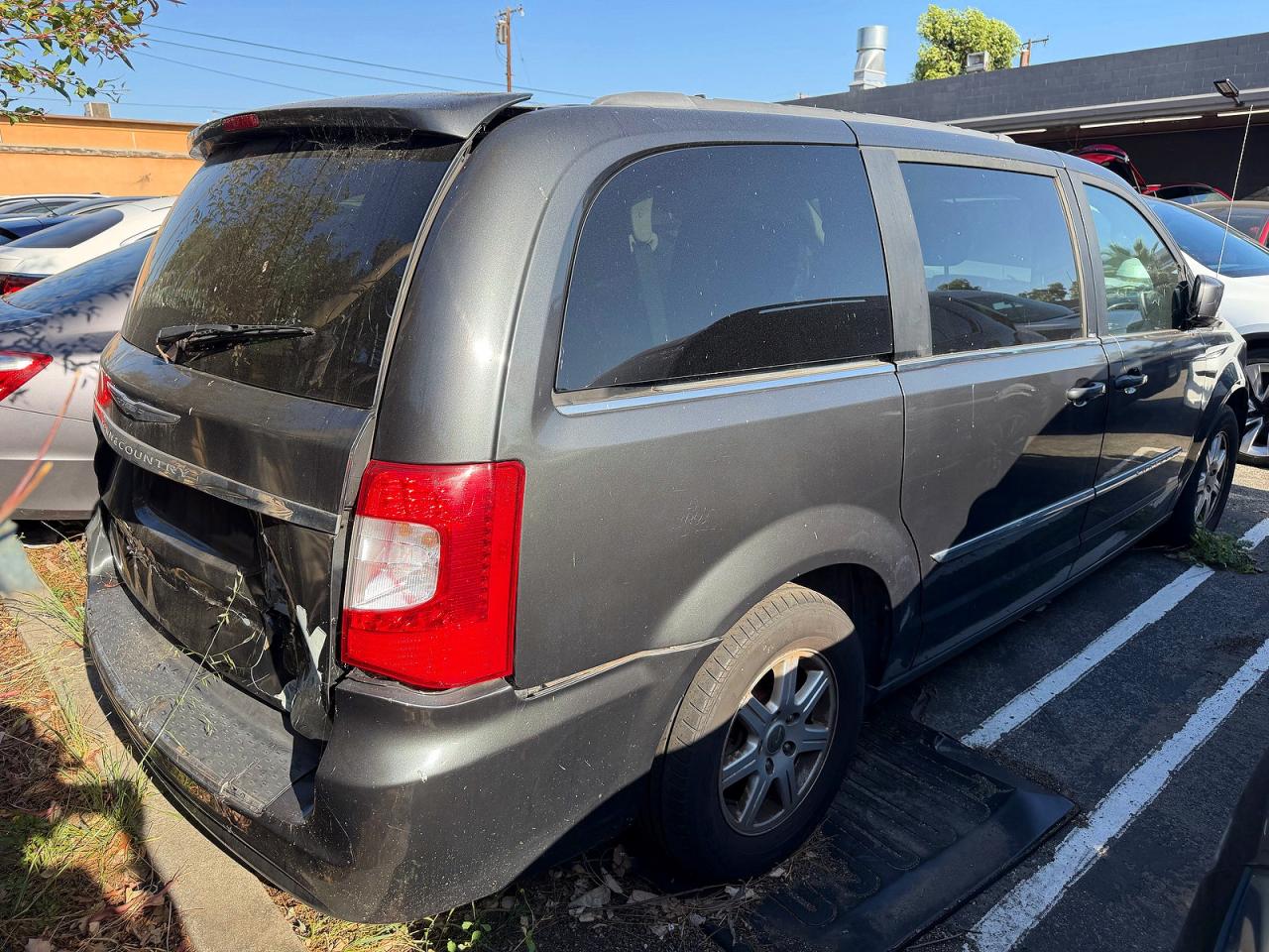 2012 Chrysler Town & Country Touring Gray vin: 2C4RC1BG2CR344552