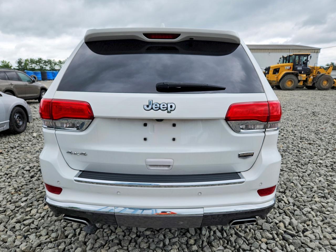 2014 Jeep Grand Cherokee Summit White vin: 1C4RJFJT6EC154542
