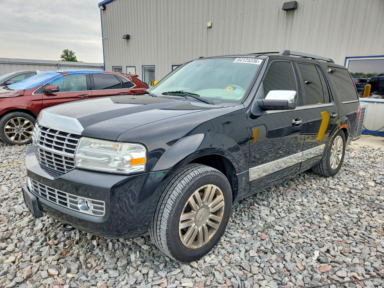 2012 Lincoln Navigator Black vin: 5LMJJ2J56CEL08118