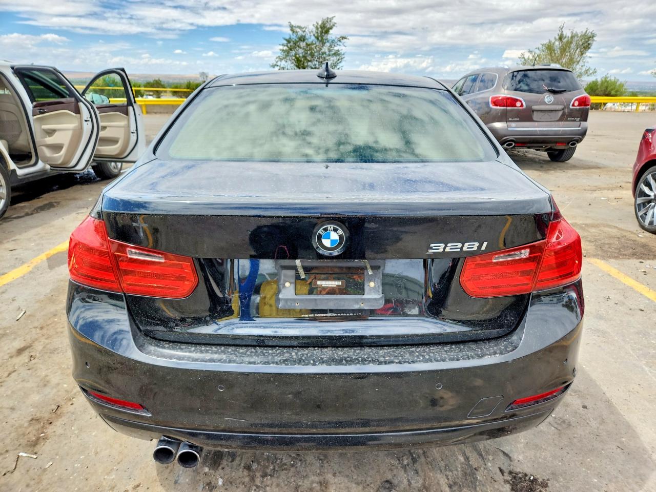 2013 Bmw 328 I Black vin: WBA3A5C52DF603305