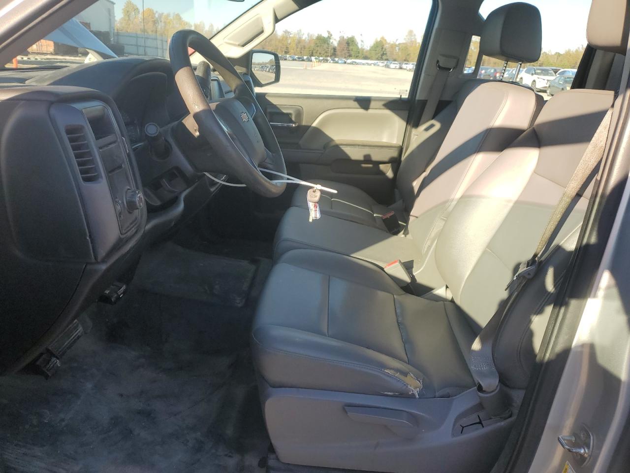 2016 Chevrolet Silverado C1500 Silver vin: 1GCRCNEC2GZ235388