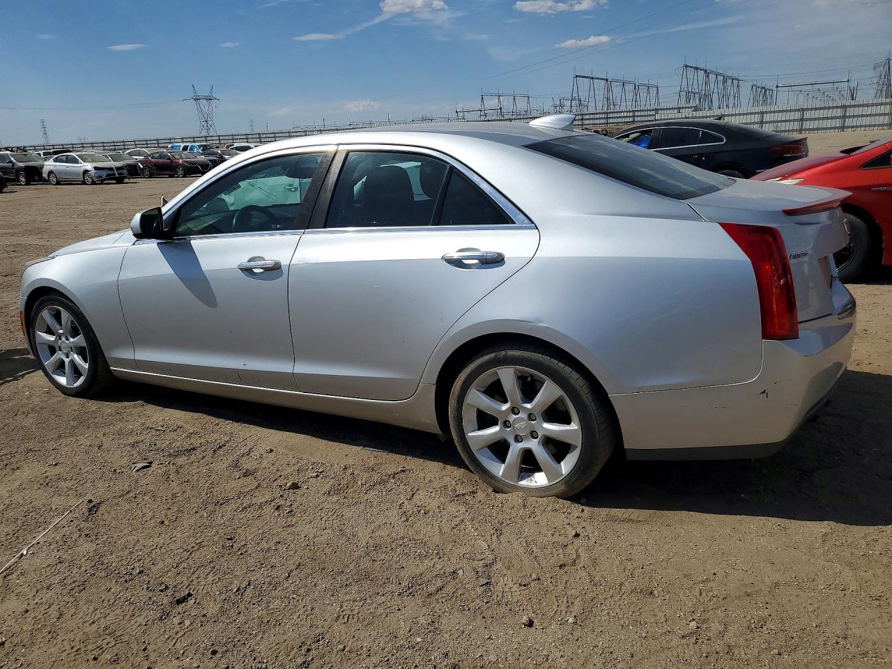 2016 Cadillac Ats Silver vin: 1G6AA5RX7G0193341