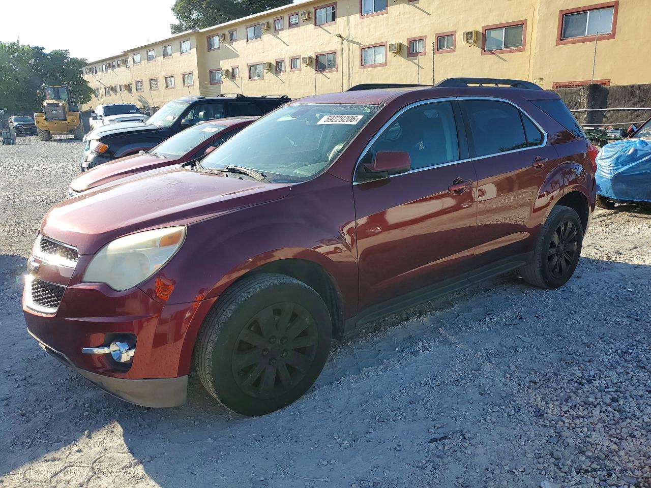 2011 Chevrolet Equinox Lt Красный vin: 2CNALPEC1B6230143