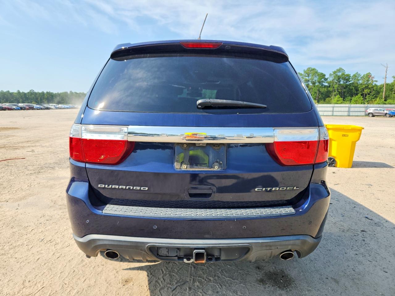 2012 Dodge Durango Citadel Blue vin: 1C4SDHET8CC308485