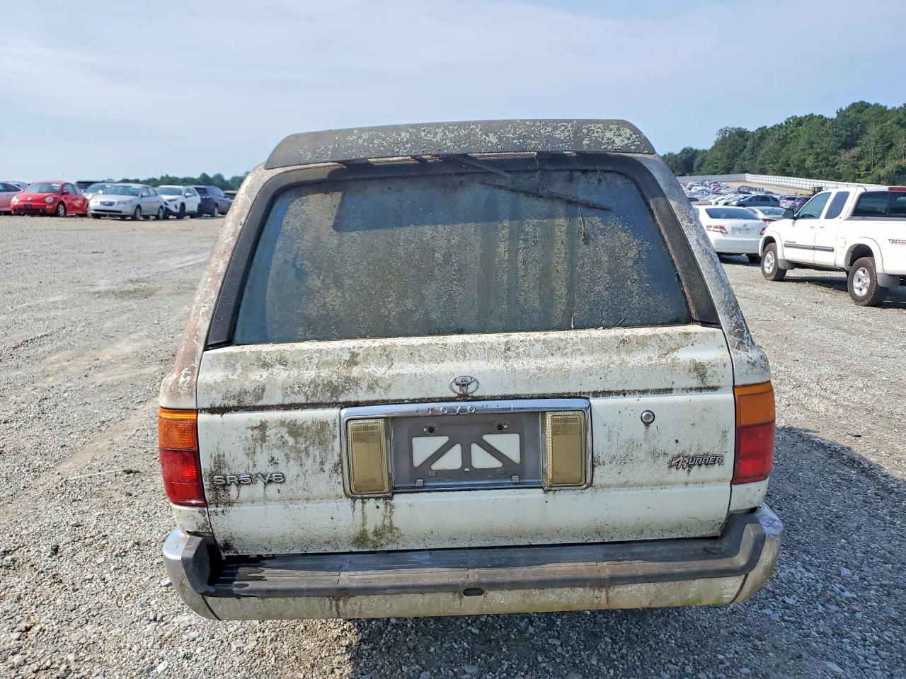 1992 Toyota 4runner Sr5 V6 White vin: JT3VN39W4N0080589