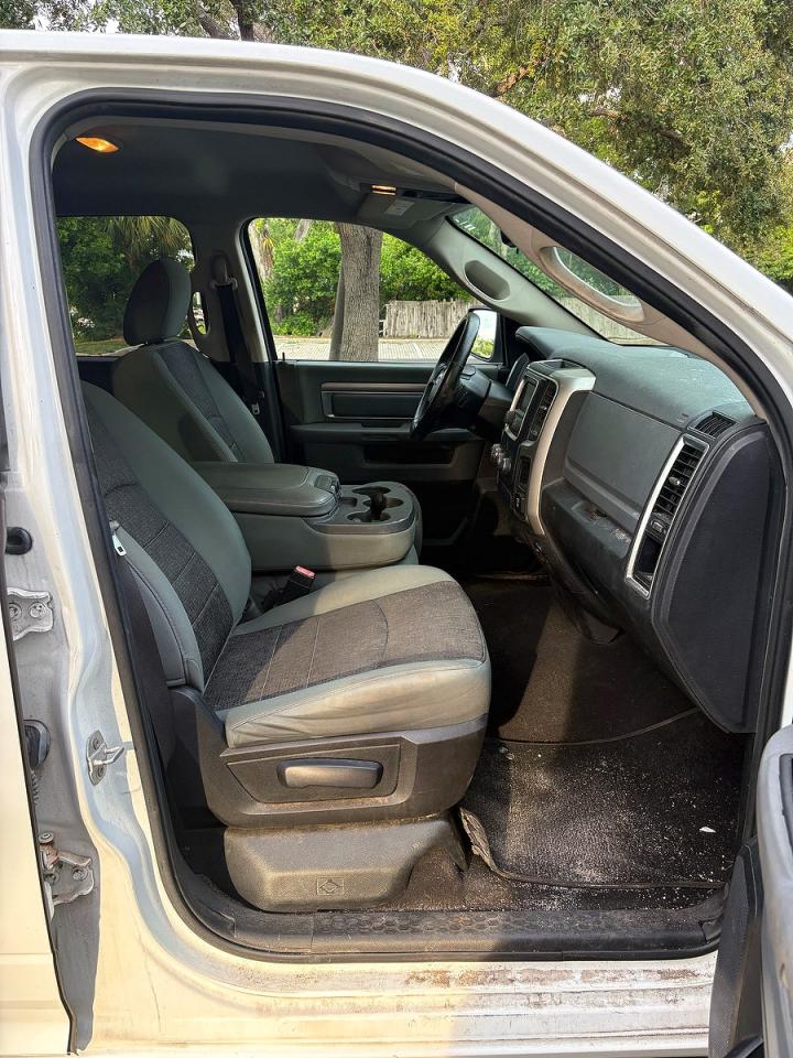 2014 Ram 1500 Slt White vin: 1C6RR6GT8ES480498