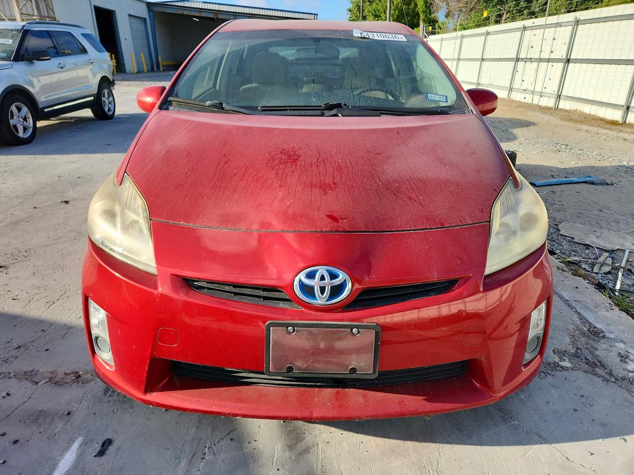 2010 Toyota Prius Iii Red vin: JTDKN3DU1A0115667