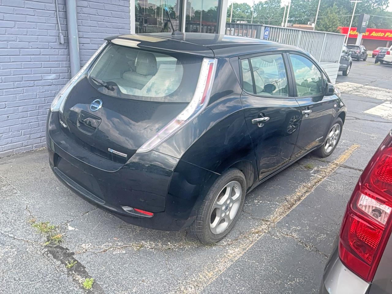 2011 Nissan Leaf Sv Black vin: JN1AZ0CP1BT005036