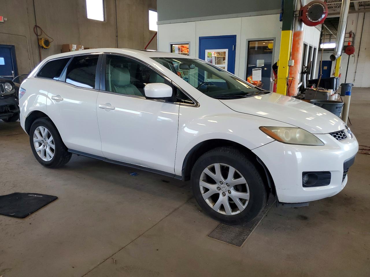 2009 Mazda Cx-7 Белый vin: JM3ER293890222438