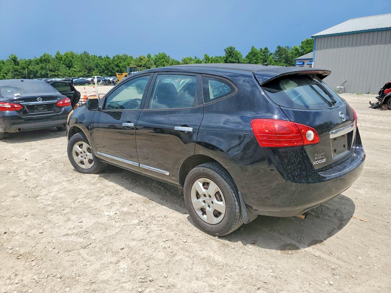 2011 Nissan Rogue S Black vin: JN8AS5MT3BW573866