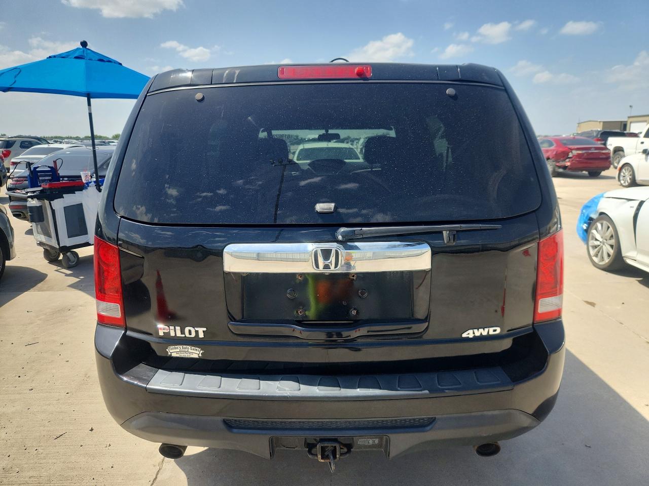 2013 Honda Pilot Ex Black vin: 5FNYF4H41DB026226