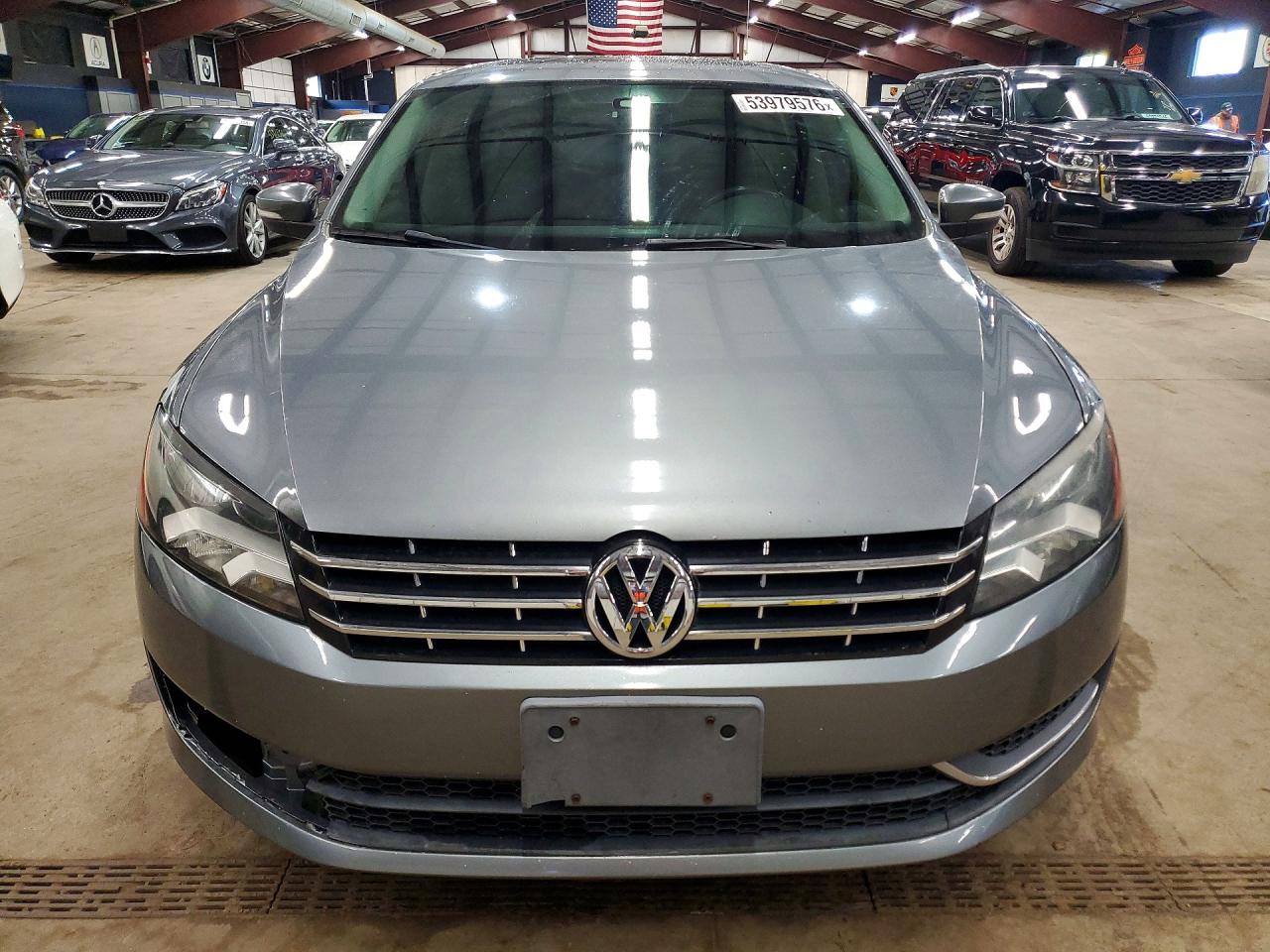 2014 Volkswagen Passat Se Gray vin: 1VWBS7A3XEC035703