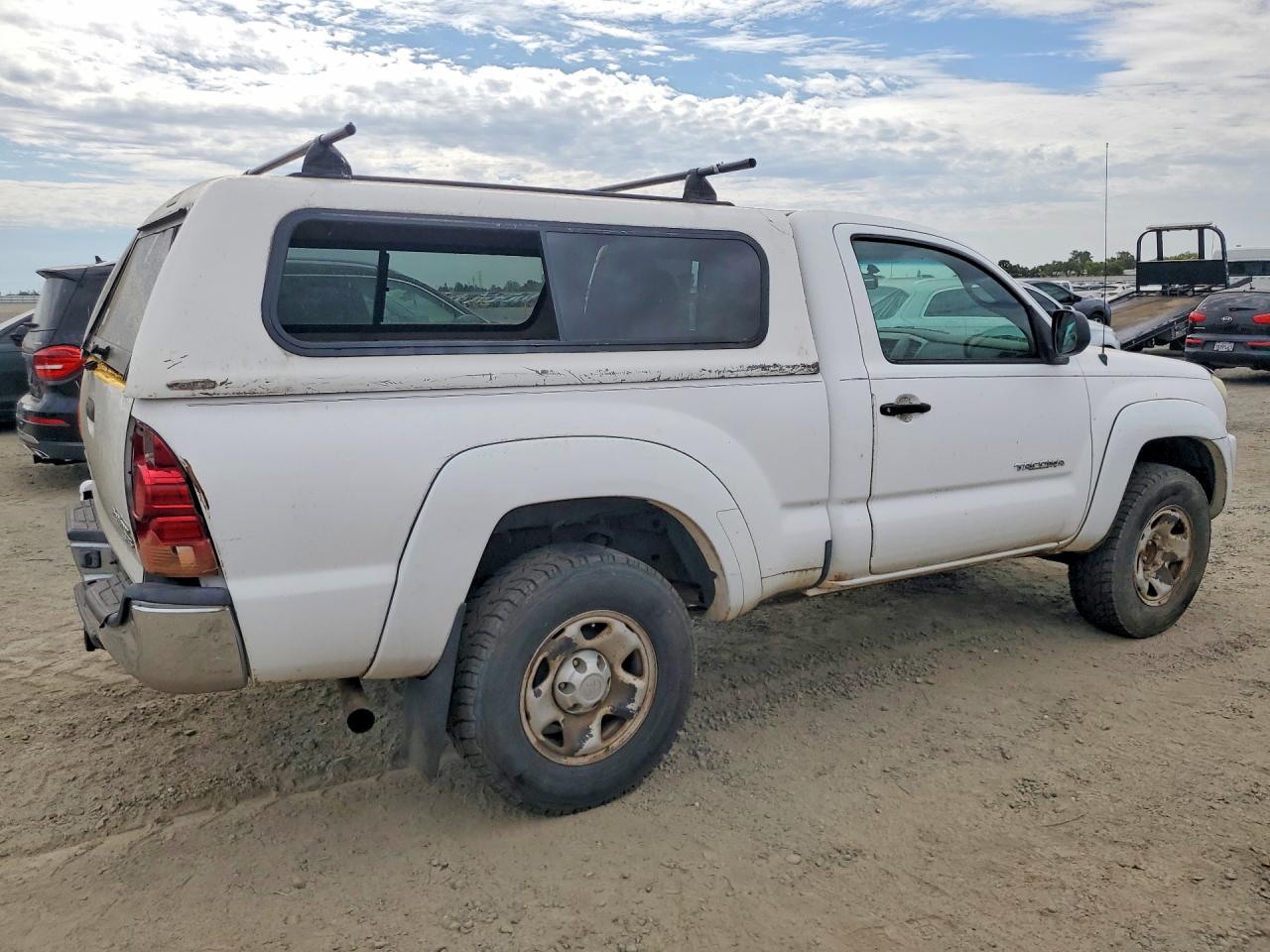 2006 Toyota Tacoma Prerunner Белый vin: 5TENX62N56Z301434