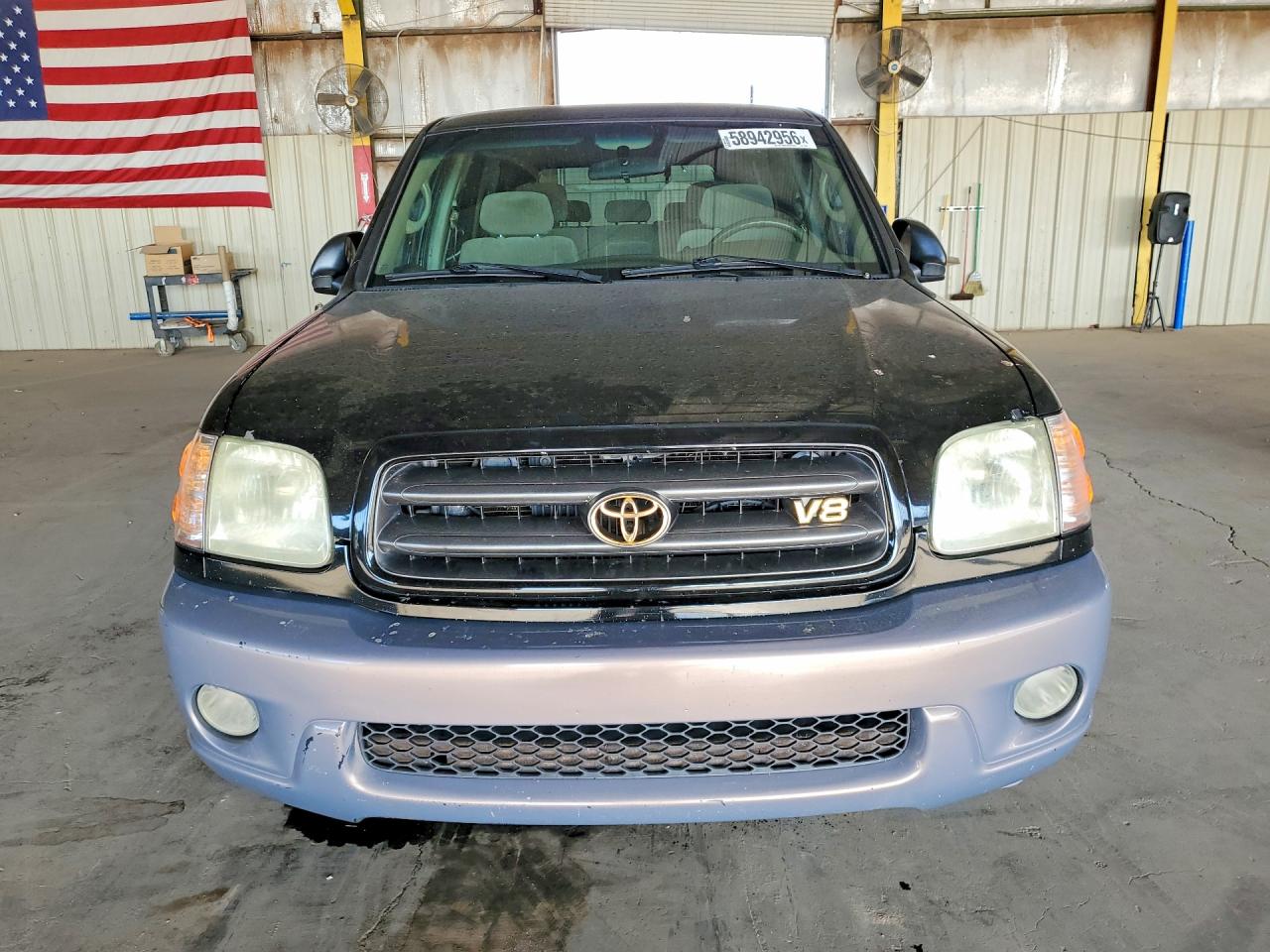 2002 Toyota Sequoia Sr5 Black vin: 5TDZT34A82S119045