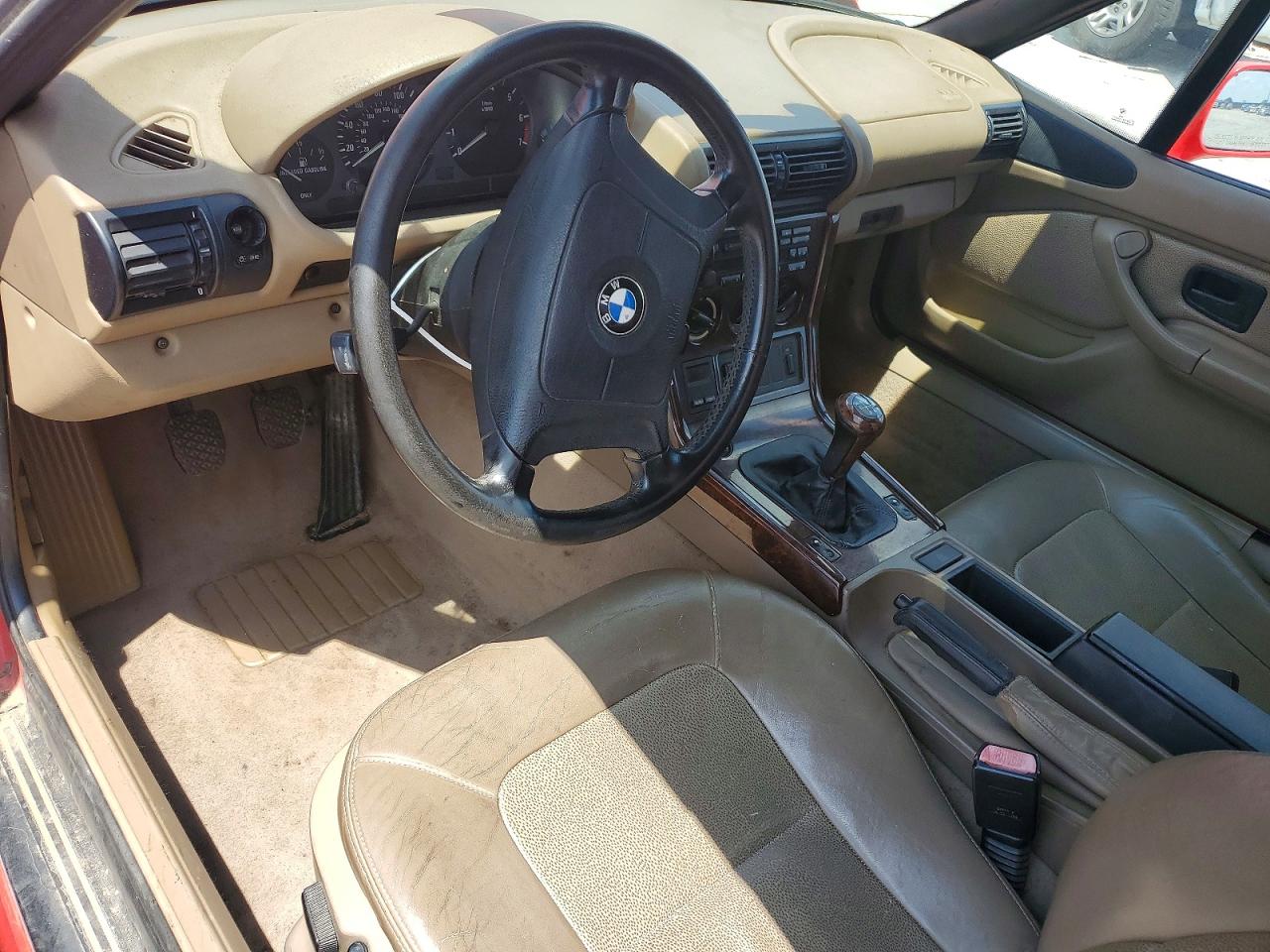 1998 Bmw Z3 1.9 Red vin: 4USCH7331WLE09181