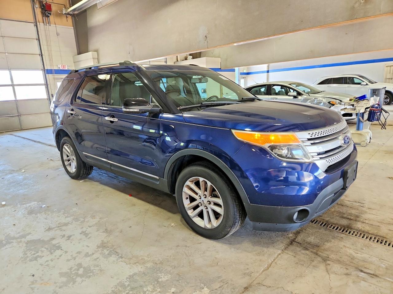 2012 Ford Explorer Xlt Синий vin: 1FMHK8D84CGA55098