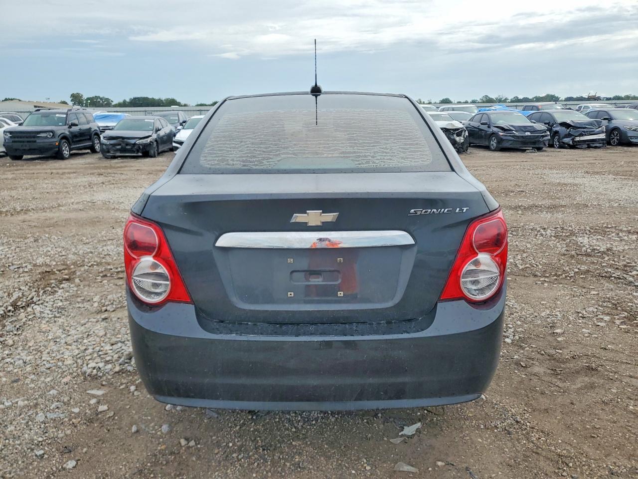 2015 Chevrolet Sonic Lt Черный vin: 1G1JC5SH7F4207393