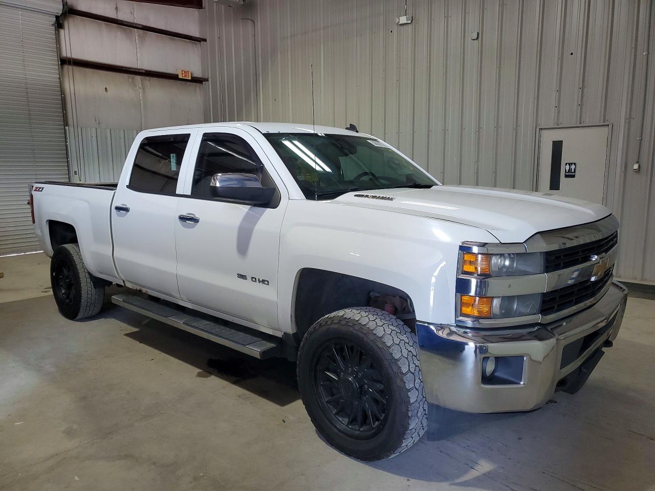 2015 Chevrolet Silverado K3500 Lt White vin: 1GC4KZC83FF138817