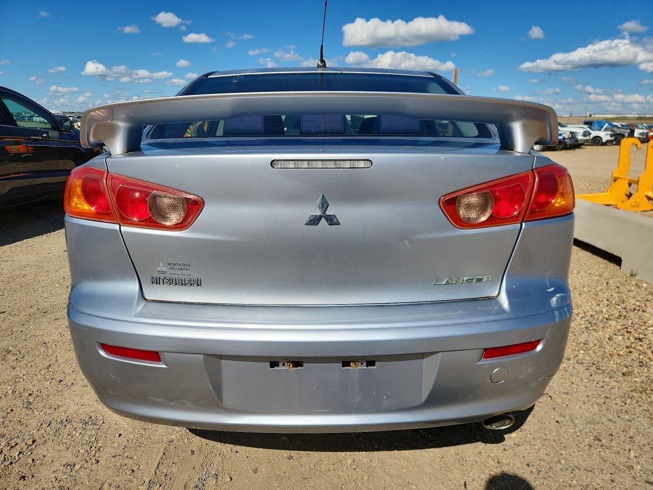 2009 Mitsubishi Lancer Es Silver vin: JA3AU26U39U608808