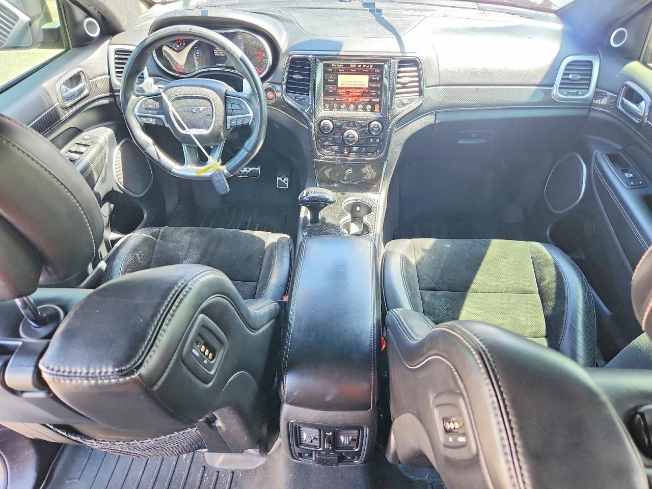 2014 Jeep Grand Cherokee Srt-8 Black vin: 1C4RJFDJ9EC555495