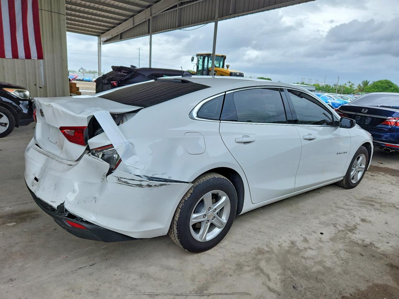 2024 Chevrolet Malibu Ls White vin: 1G1ZC5ST0RF197855