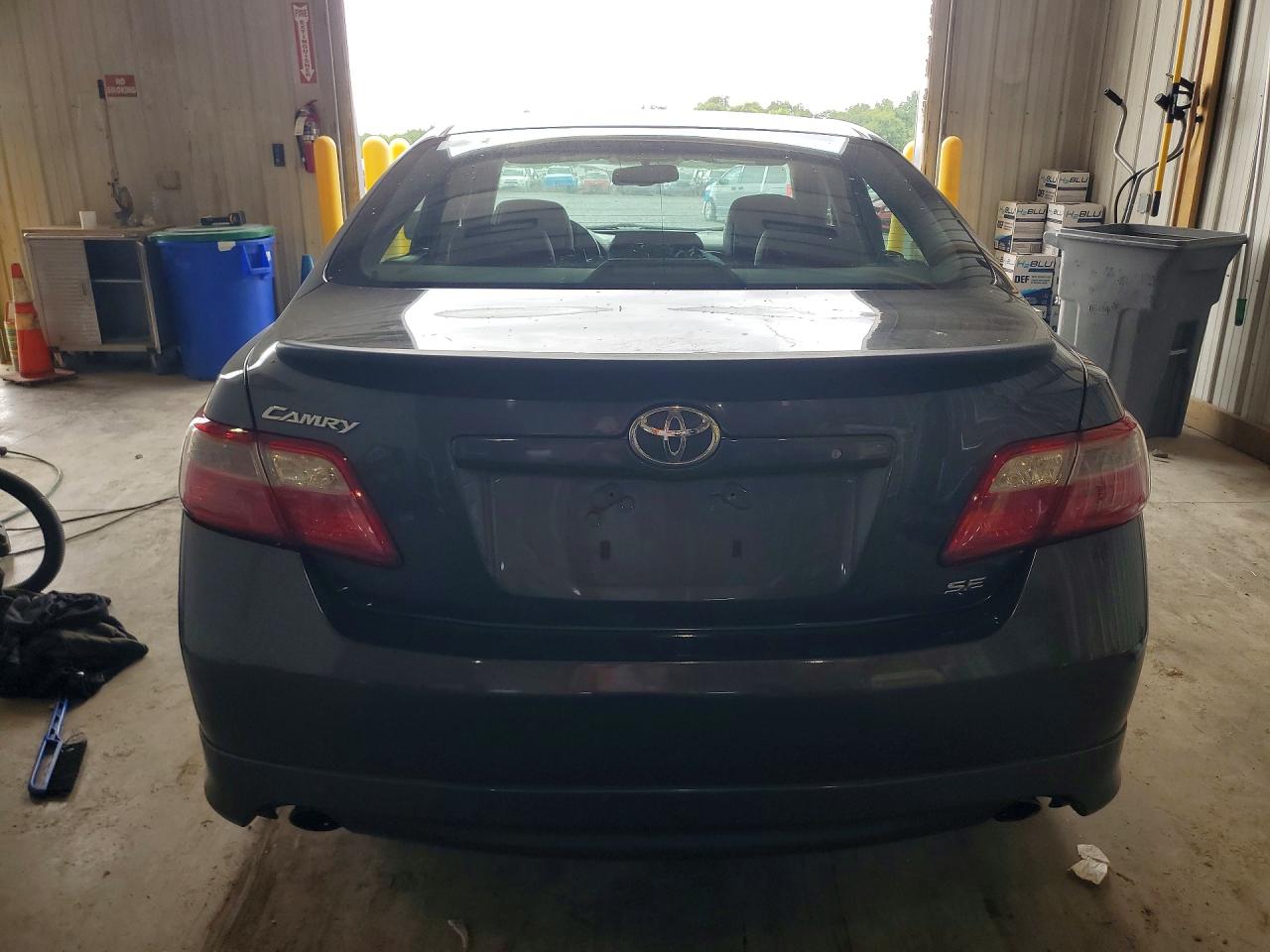 2007 Toyota Camry Se V6 Gray vin: 4T1BK46K97U040689