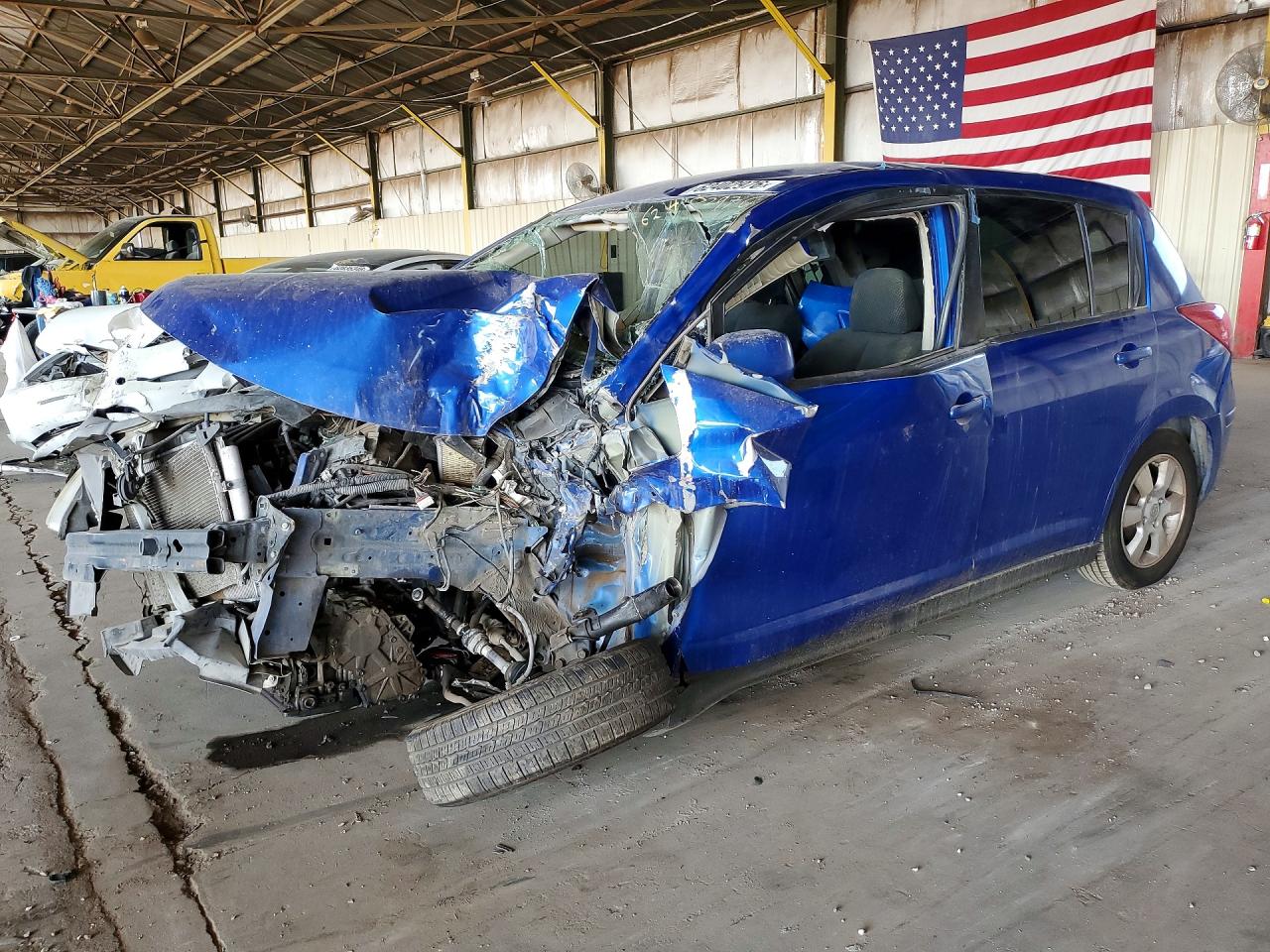 2012 Nissan Versa 1.8 S Blue vin: 3N1BC1CPXCK241630