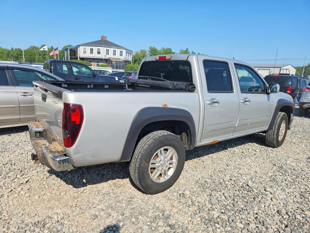 2012 Gmc Canyon Sle Silver vin: 1GTH6MFE5C8164622