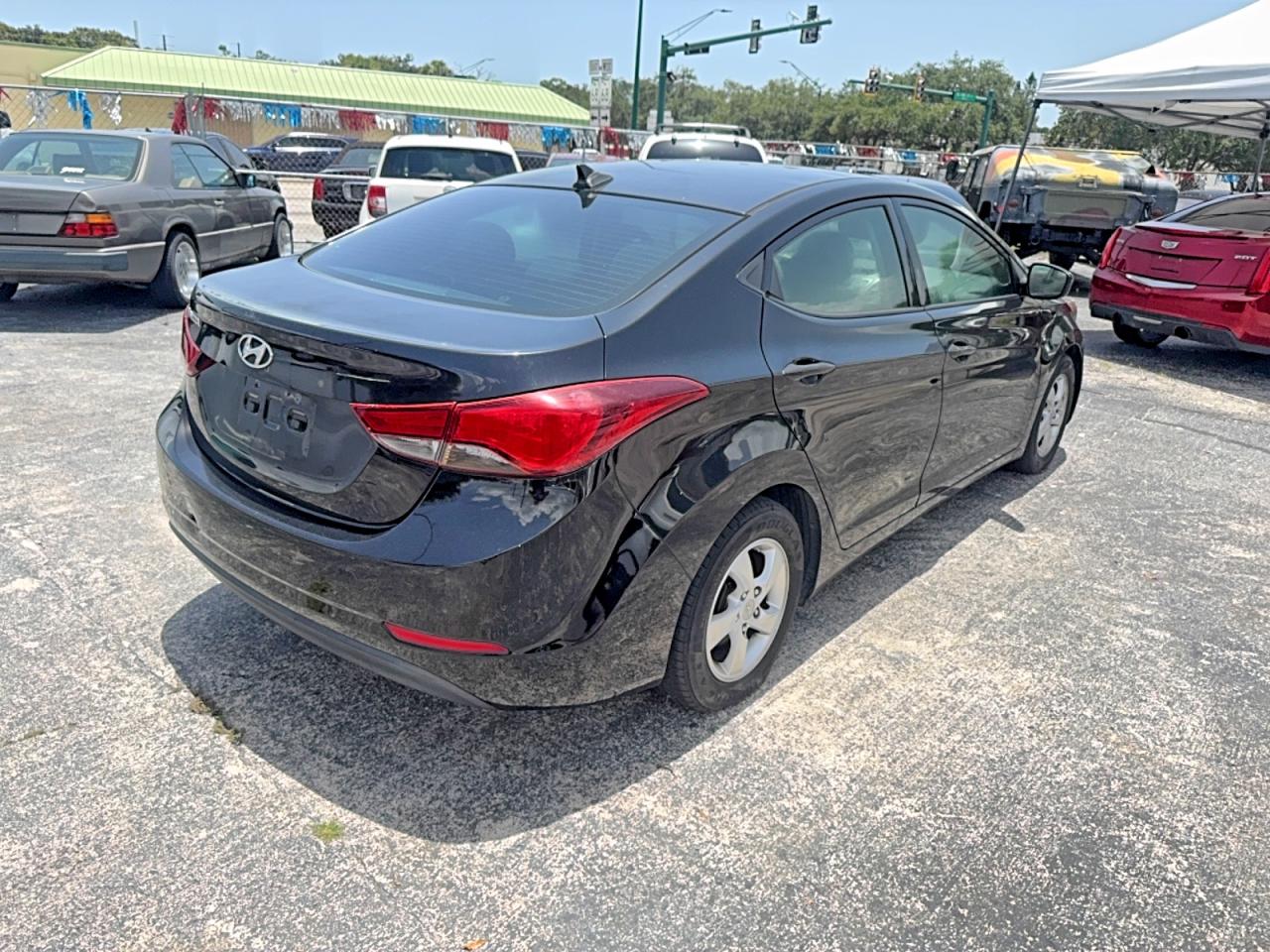 2014 Hyundai Elantra Se Черный vin: 5NPDH4AE1EH489689