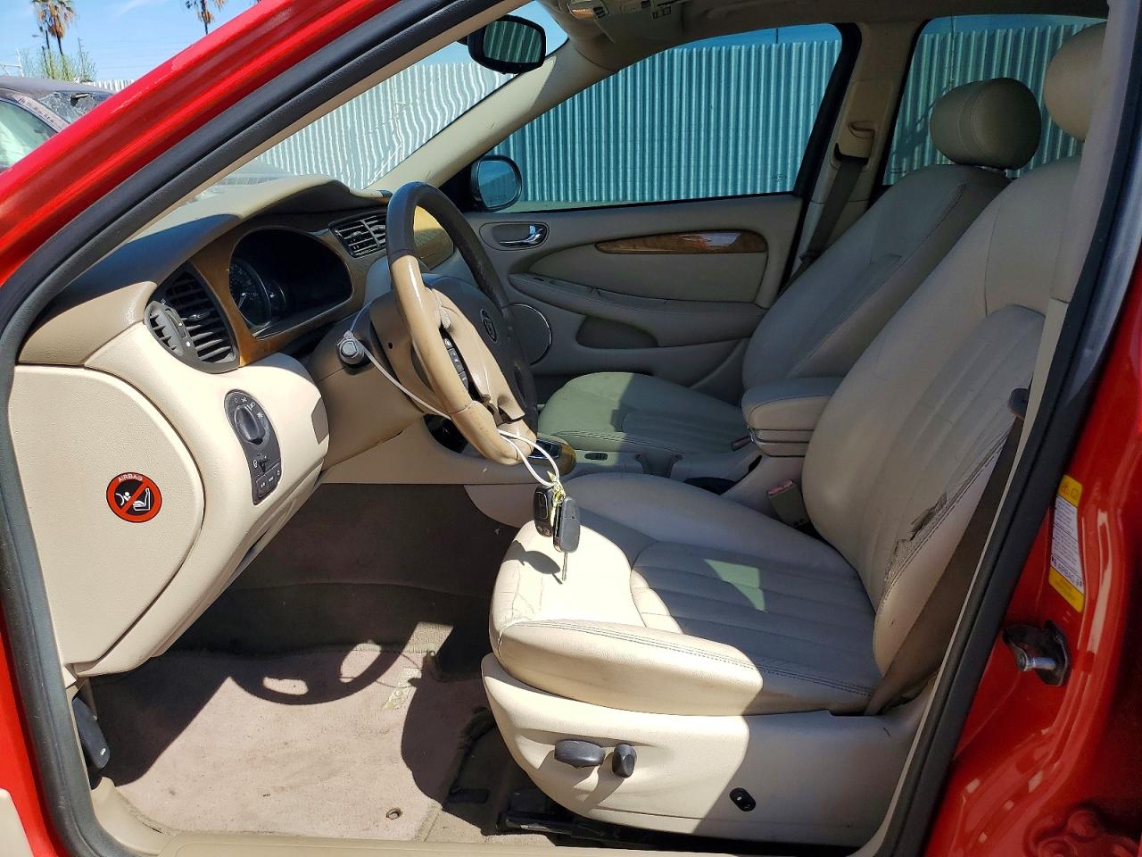 2003 Jaguar X-type 2.5 Red vin: SAJEA51D33XC86945