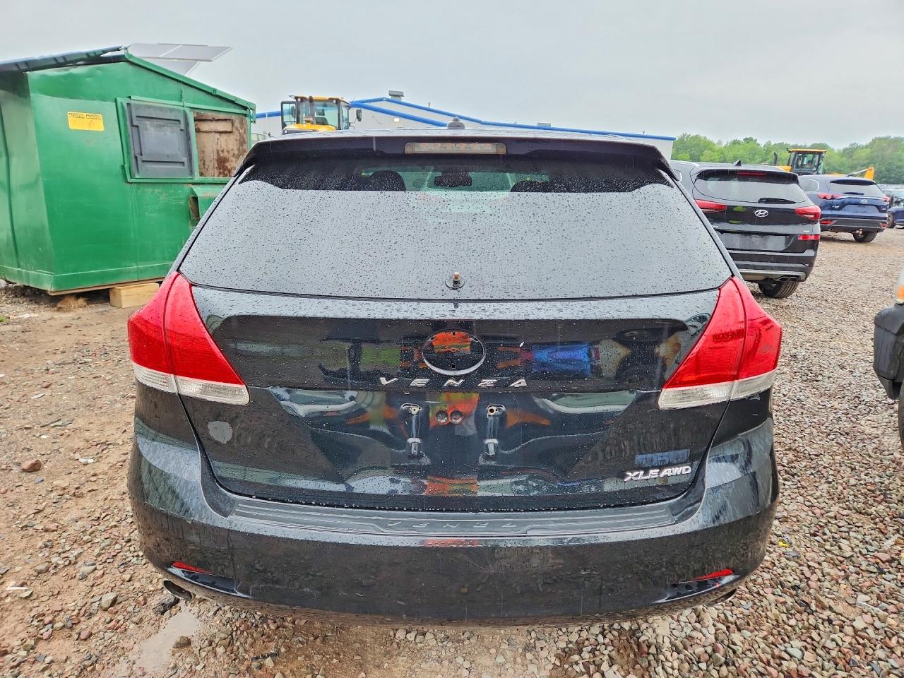2012 Toyota Venza Xle Black vin: 4T3BK3BB1CU072456