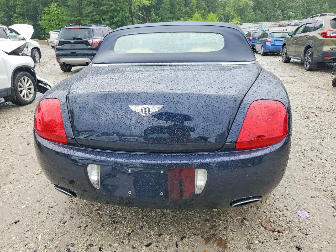 2007 Bentley Continental Gtc Blue vin: SCBDR33W07C044133