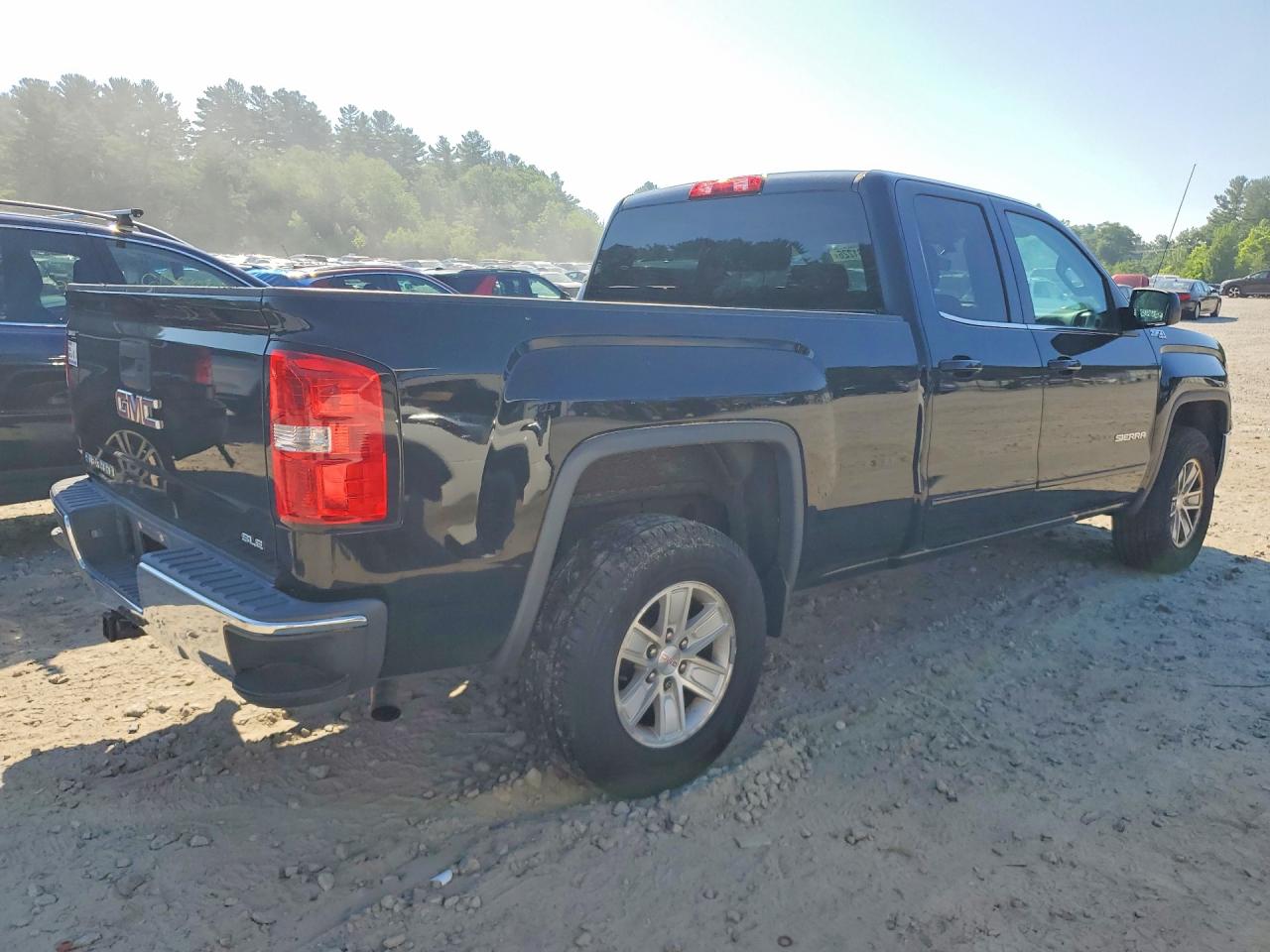 2015 Gmc Sierra K1500 Sle Black vin: 1GTV2UEH7FZ169796