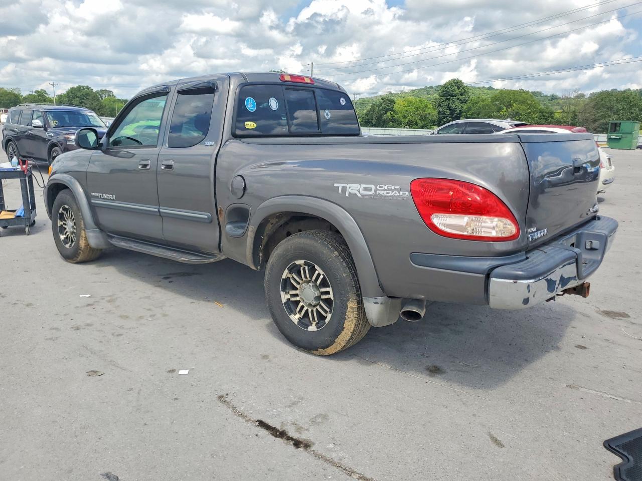 2004 Toyota Tundra Sr5 Gray vin: 5TBBT44114S448611