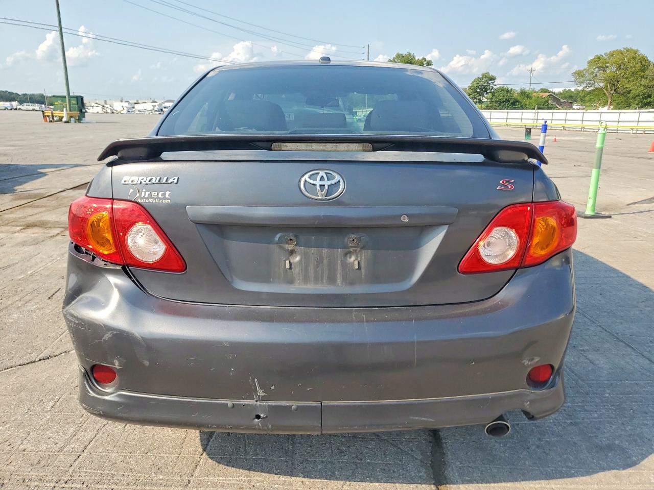 2010 Toyota Corolla S Угольный vin: 1NXBU4EE6AZ372568