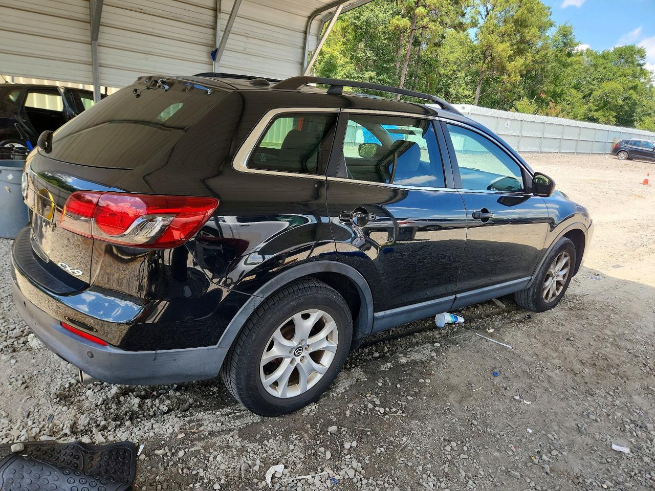 2013 Mazda Cx-9 Touring Black vin: JM3TB2CAXD0424497