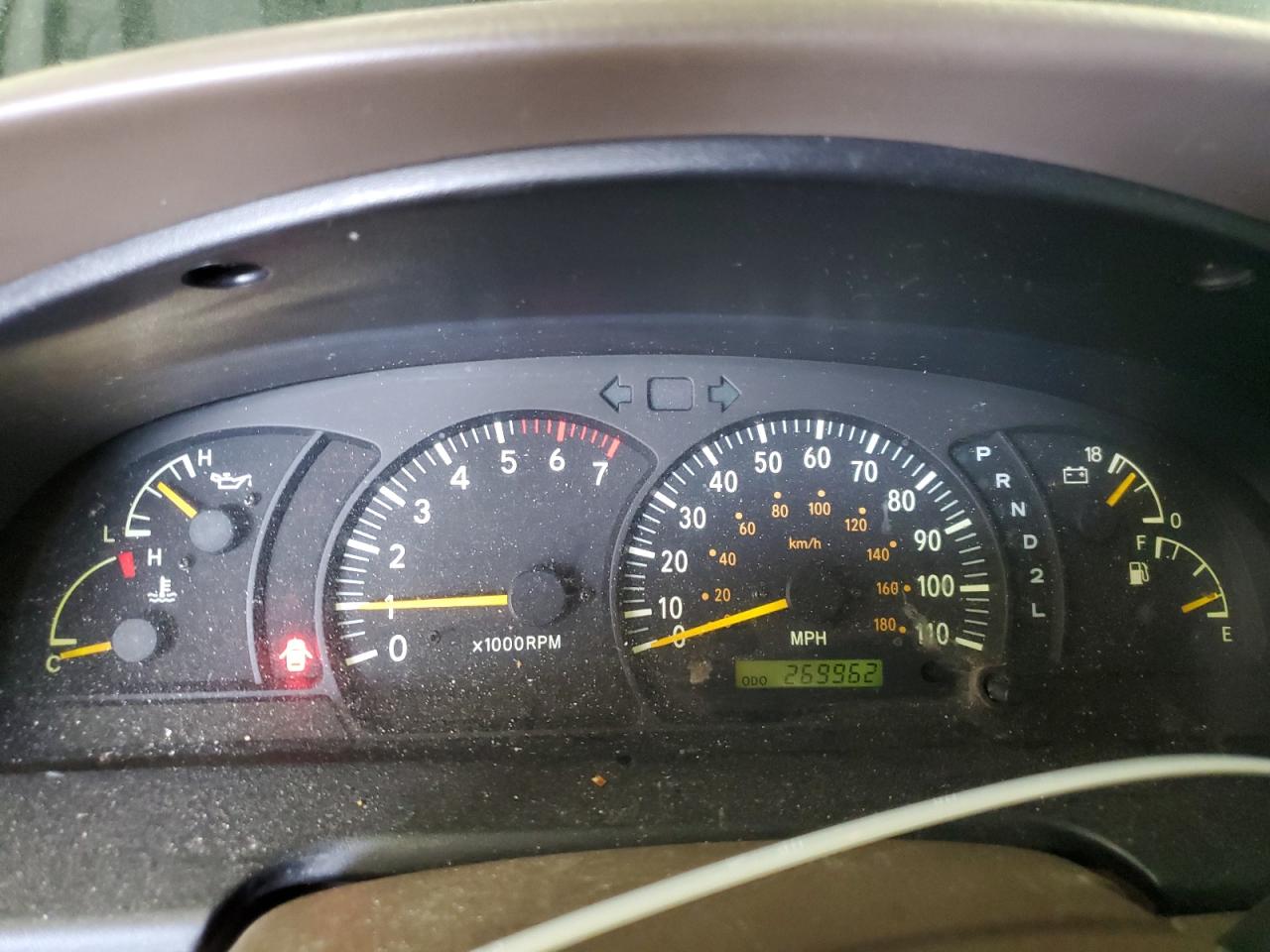 2001 Toyota Tundra Access Cab Limited Зеленый vin: 5TBBT48141S150804