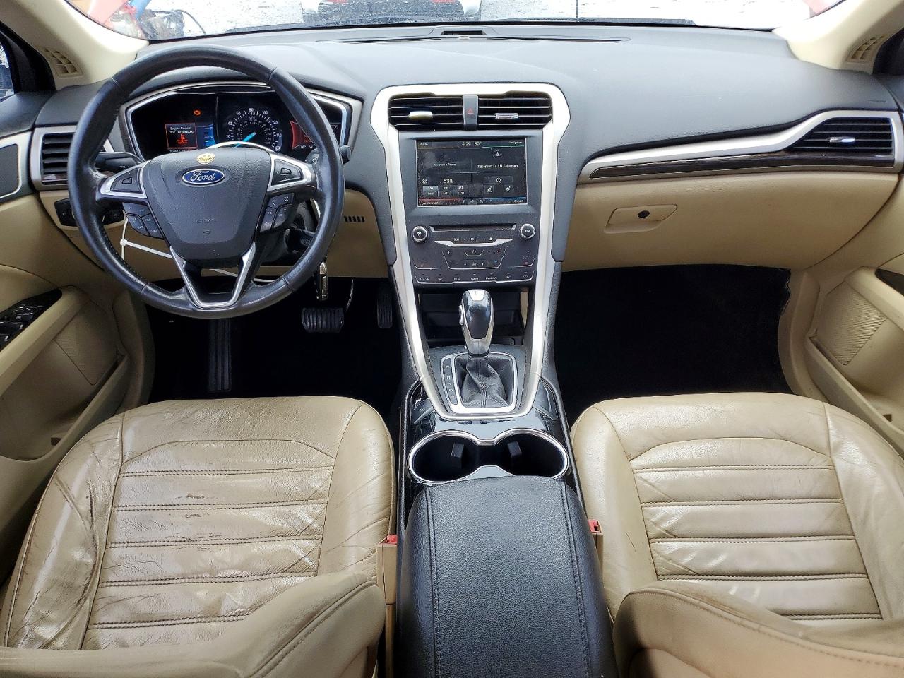 2015 Ford Fusion Se Burgundy vin: 3FA6P0HD3FR109919