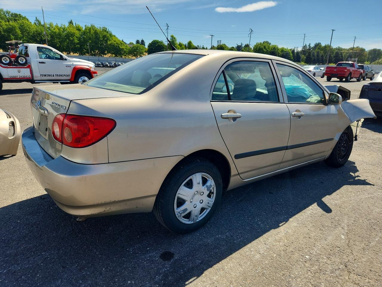 2007 Toyota Corolla Ce Gold vin: 1NXBR32E27Z867973