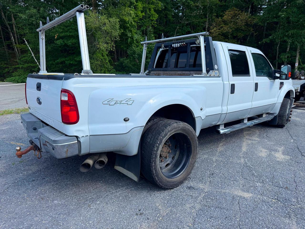 2008 Ford F450 Super Duty Белый vin: 1FTXW43RX8EA89539