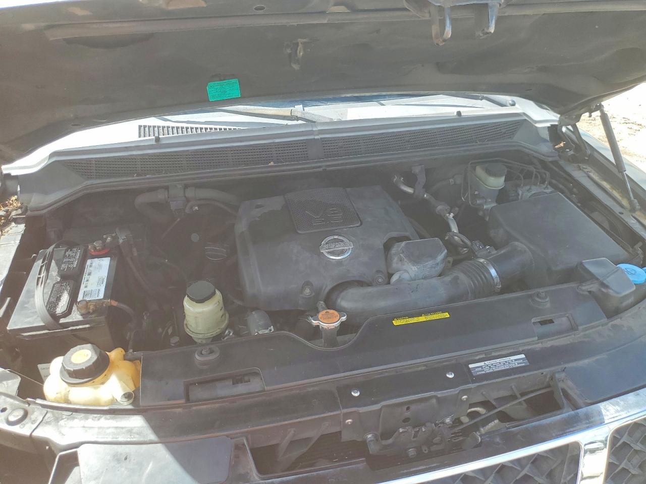 2009 Nissan Titan Xe Ffv Gray vin: 1N6BA06A49N305875