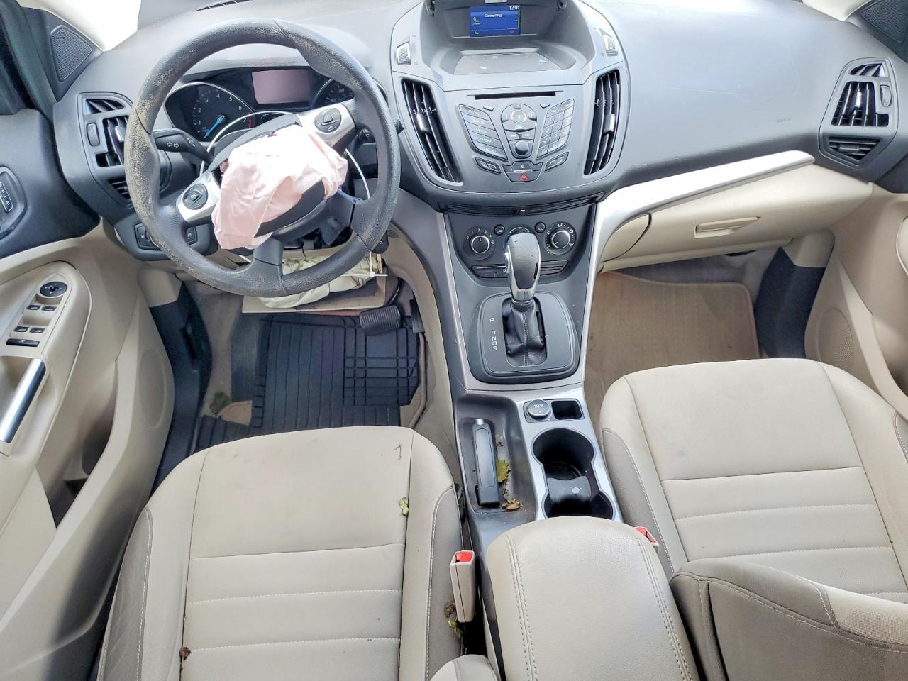 2015 Ford Escape Se Silver vin: 1FMCU0GX8FUC10458