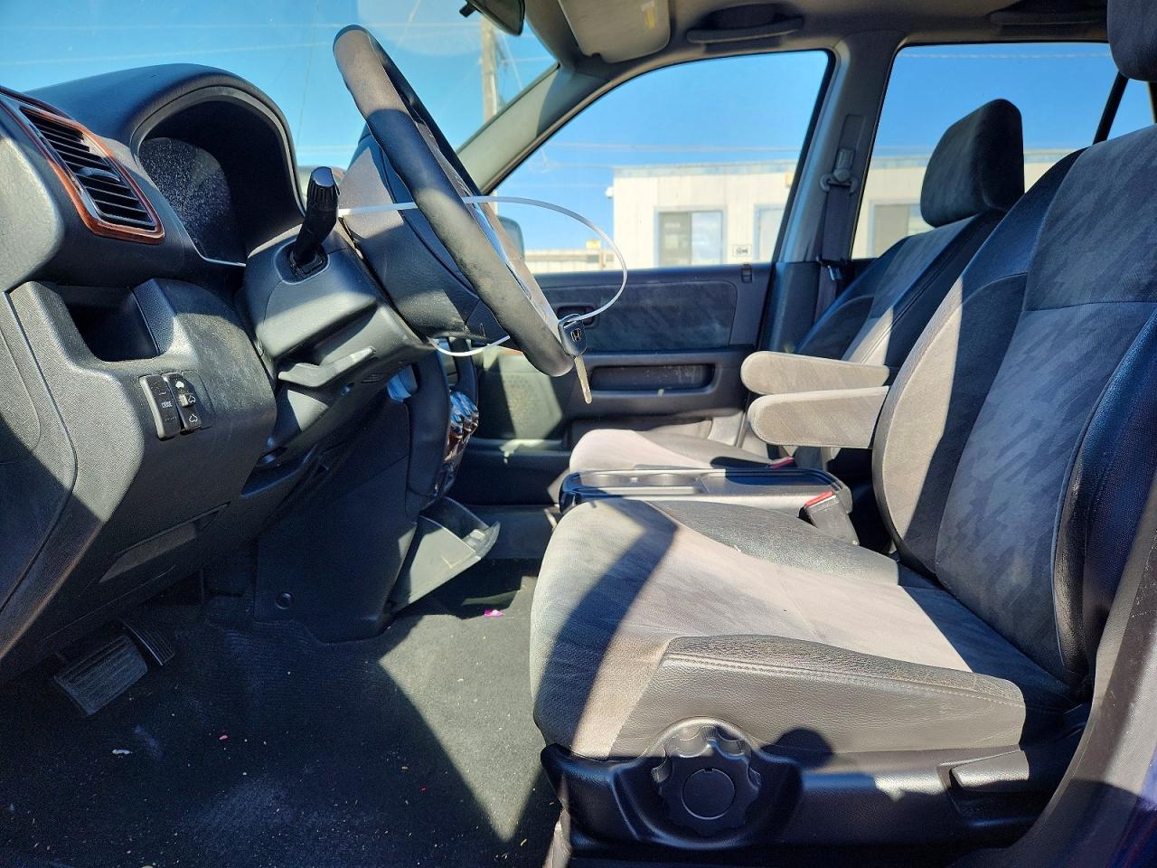 2004 Honda Cr-v Ex Blue vin: JHLRD78894C020009