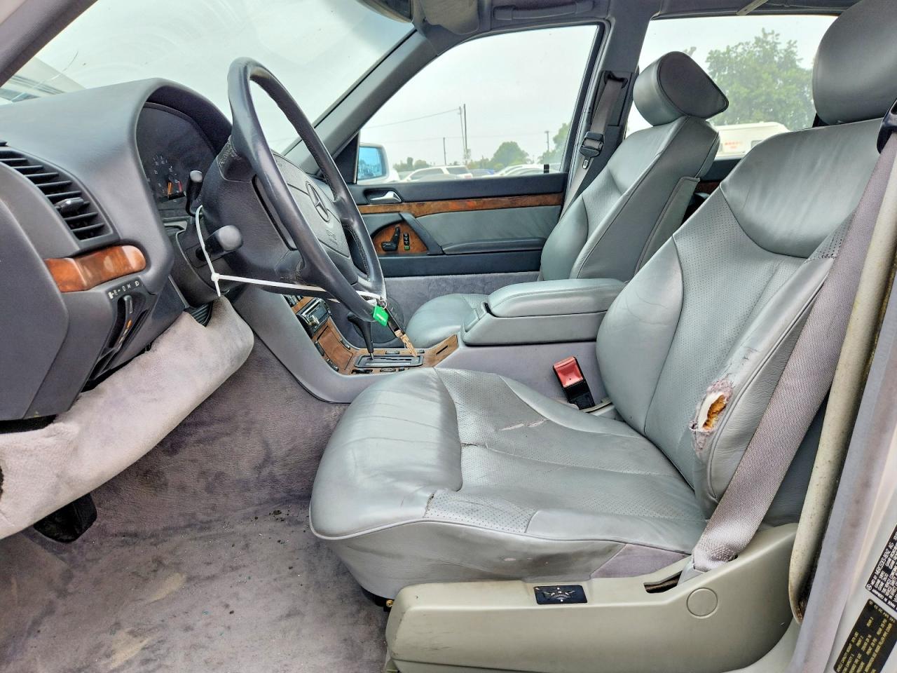 1993 Mercedes-benz 500 Sel Silver vin: WDBGA51E0PA086660