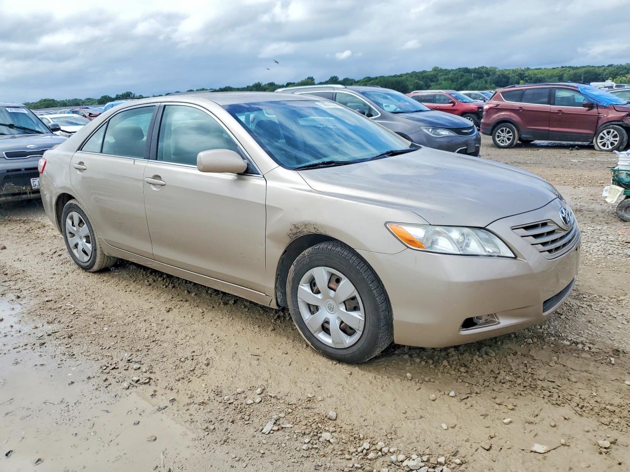 2009 Toyota Camry Le Tan vin: 4T4BE46K19R054862