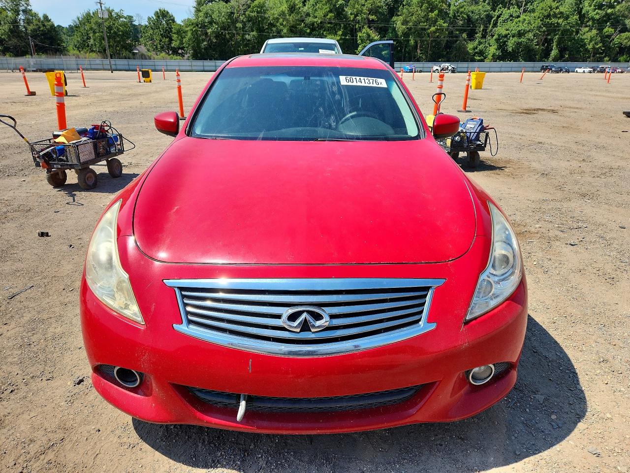 2011 Infiniti G37 Sedan X Red vin: JN1CV6AR1BM402610