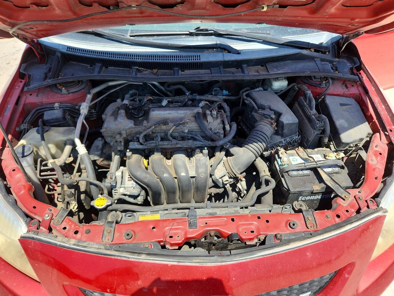 2010 Toyota Corolla S Red vin: 2T1BU4EE2AC462950